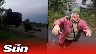 Ukrainian National Guard release video of Lyman being recaptured in Donetsk region