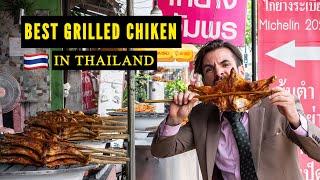 The Best Grilled Chicken in Khon Kaen, Thailand!