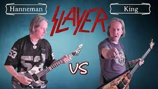 Hanneman VS King (Slayer Guitar Riffs Battle)