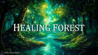 Healing Forest Ambience | 1111Hz + 432Hz + 528Hz | Connect To Nature & Balance Your Spirit