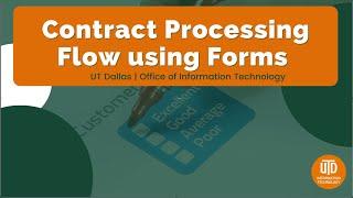 Contract processing with Microsoft SharePoint, Power Automate, and Forms
