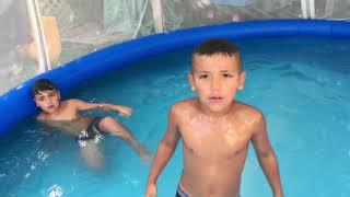 Pool  Wrestling Challenge - Noah vs Ayman