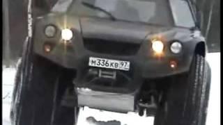 Extreme AMPHIBIOUS Russian offroad vehicle Aton I