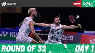 YONEX US Open 2024 | Day 1 | Court 1 | Round of 32