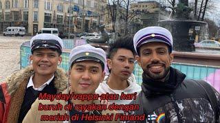 Mayday/ vappu atau hari buruh tanggal 1 Mei di rayakan di Helsinki Finland dengan meriah