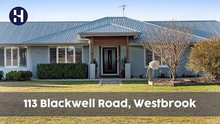 PROPERTY TOUR | 113 Blackwell Road, Westbrook | Toowoomba Real Estate | Hot Property