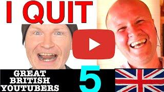 I QUIT YOUTUBE! Gordon Laing: GREAT BRITISH YOUTUBERS with Neil Mossey PODCAST 005