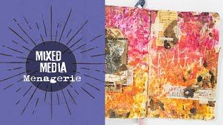 Mixed Media Menagerie Challenge - September 2022 - Nicole Watson Art