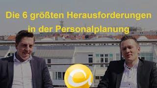 Die 6 größten Herausforderungen in der Personalplanung