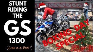 Boxing Day Special: BMW GS 1300 Stunt Spectacle at NEC Motorcycle Live! #BimmerGS #GSA #BMWGS