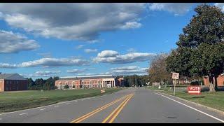 Driving in Hanover County VA from Ashland to Hanover Courthouse