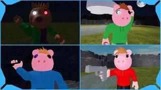 FNF Piggy Battle: All Eddsworld Skins Jumpscares.