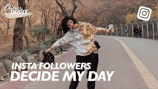 INSTAGRAM FOLLOWERS DECIDE MY DAY | Lần đầu ăn bạch tuộc sống ở Seoul | Chau Bui Official