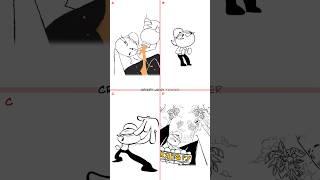 Crispy Juicy Tender  ALL VERSIONS (Animation Meme) #shorts