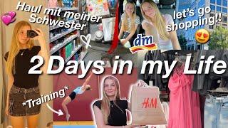 VLOGShopping Haul & DM Haul mit meiner SchwesterTurn Training🫶