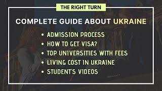 Everything You Must Know Before Coming To Ukraine | Study In Ukraine - The Right Turn