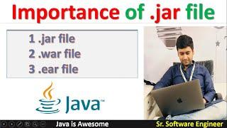 What is jar, war and ear file in java with example