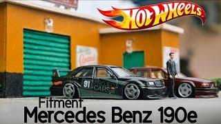 Custom Hot Wheels Simply Fitment Mercedes Benz 190e