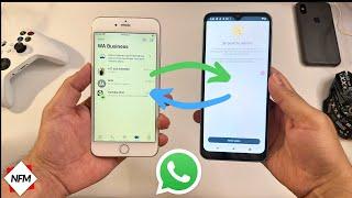 Pasar WhatsApp de Android a iPhone | Diciembre 2024 | Sin restablecer los valores de fábrica