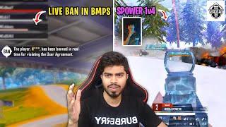 LIVE BAN IN BMPSㅣSPOWER 1v4ㅣBMPS Round 1 Day 15