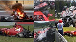 Kimi Raikkonen Has Big Crash | 2021 Abu Dhabi Grand Prix - Full video
