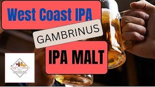 Crafting a West Coast IPA with Gambrinus IPA MALT