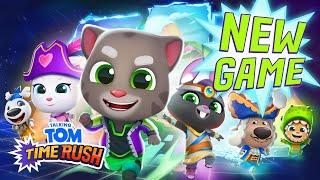 NEW GAME!  Talking Tom Time Rush (Official Launch Trailer)