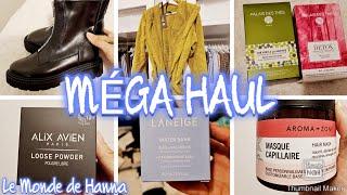 MÉGA HAUL !  SHOPPING DANS MES ENSEIGNES PRÉFÉRÉS !