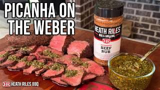 Reverse Seared Picanha Steaks on the Weber Kettle Grill | Heath Riles BBQ