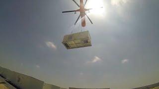 Operations from an S-64 Air Crane®  Helicopter | All about HVAC