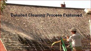 Removing Moss from Cedar Roofs Detailed Cleaning Process Explained (Wood Roof Washing)