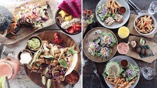 FAVOURITE VEGAN CAFES IN BALI // watch us eat a lot of food!