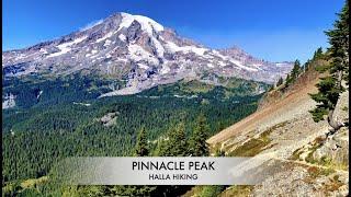 Hiking Pinnacle Peak trail  to Plummer Peak 37 Mount Rainier