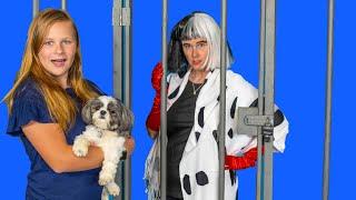 Assistant Stops Cruella from taking Wiggles and Waggles and Paw Patrol