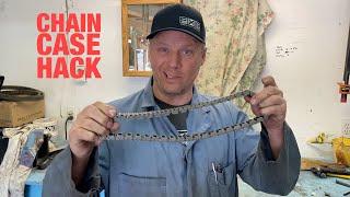 Snowmobile chains and chaincase  (question of the week 01)