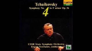 Tchaikovsky Symphony No.4 4mov. Svetlanov