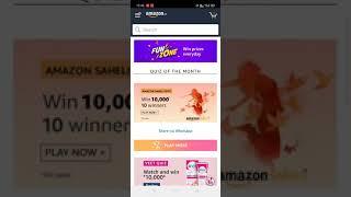 Amazon Brand Voucher Spin And Win | Win Rs.500 | Findott