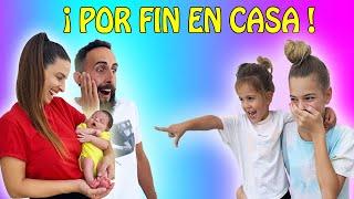 REACCCIÓN DE INDY Y DYLAN AL VER A SU HERMANITO JULEN POR PRIMERA VEZ | Familia Amiguindy