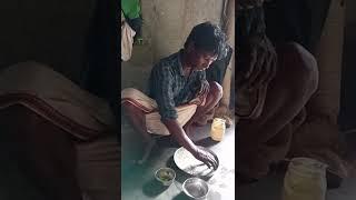 poor family food eating video | rice eating show |poor family lifestyle #shorts #asmreating