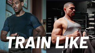 Rebel Ridge's Aaron Pierre Shows His Upper Body Workout To Get JACKED | Train Like | Men's Health