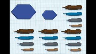 Free 3D STL Ship Miniatures! #miniature #Napoleonics #3dprinting #miniature #battleship