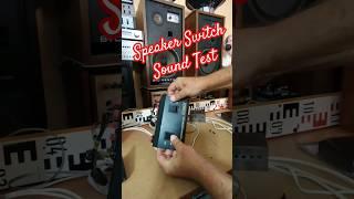 2-Way speaker switch selector sound test @Angelicaaudio