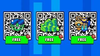 2024 NEW REE GIFTS!  QR CODE  BRAWL STARS UPDATE