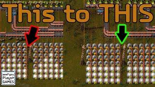 Factorio - Train Unloading Methods - seePyou explains