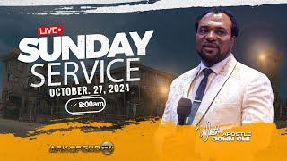 THE AGCOM SUNDAY SERVICE BROADCAST WITH APOSTLE JOHN CHI (27 -10- 2024)