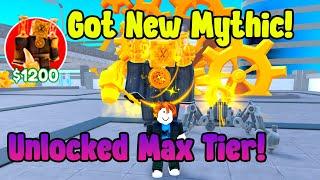 Opened Tier 40 And Got New Mythic Guardian Clockman In Toilet Tower Defense Roblox!