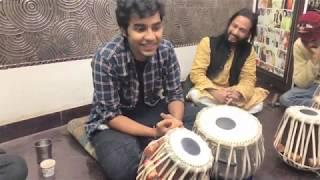 youngest best tabla player ishaan ghosh son pt nayan ghosh g with QKN & sons profesional tabla maker