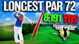 18 Holes At THE LONGEST PAR 72 GOLF COURSE IN AMERICA (8,191 Yards!!) -RTJ Golf Trail At Ross Bridge