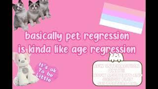 sprout explains pet regression ! 