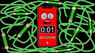 Overcharging Battery !!10000000% [2 Minute Timer Bomb] 